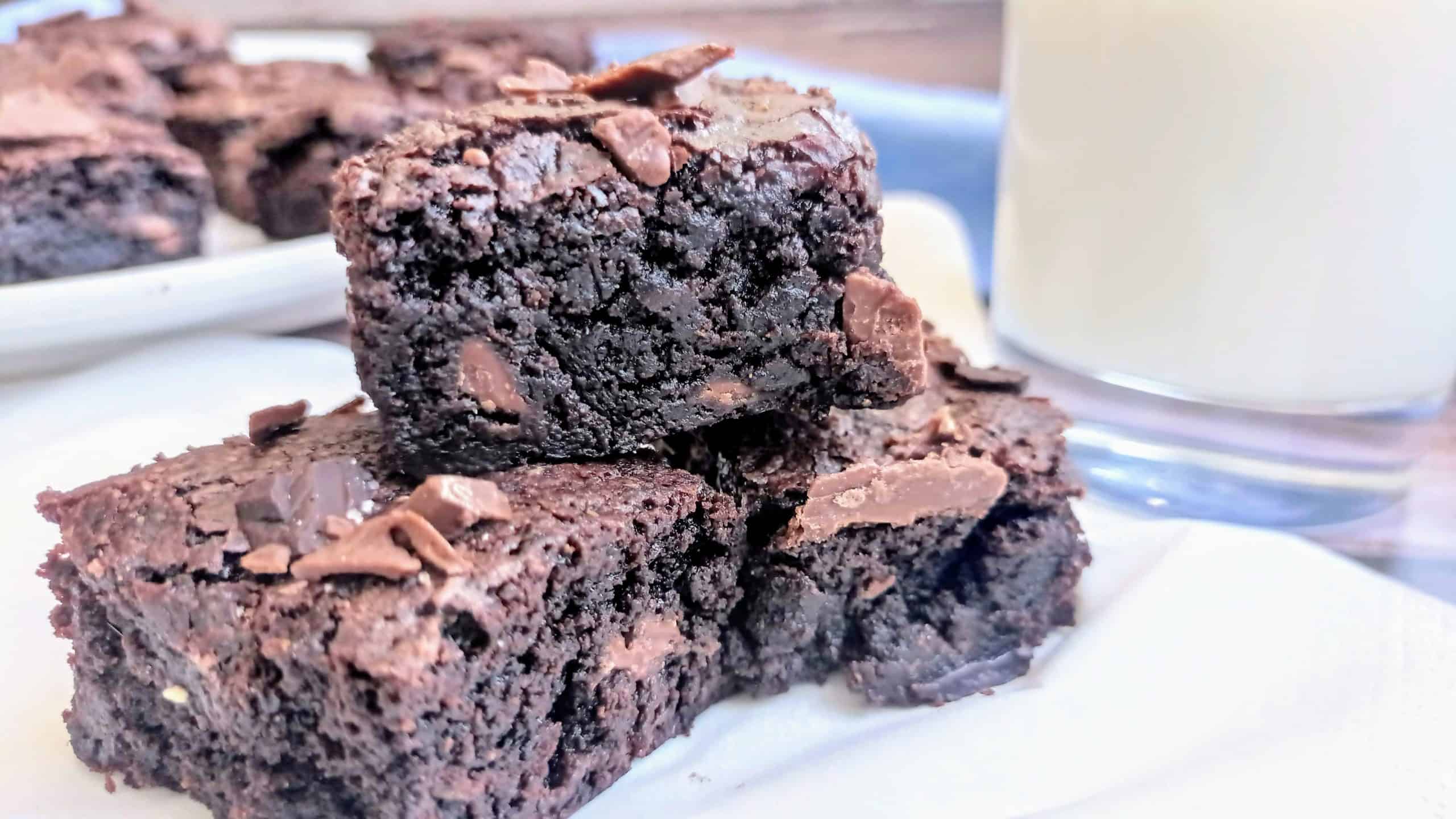 ▷ Los Mejores Brownies de Chocolate Jugosos - Receta Americana