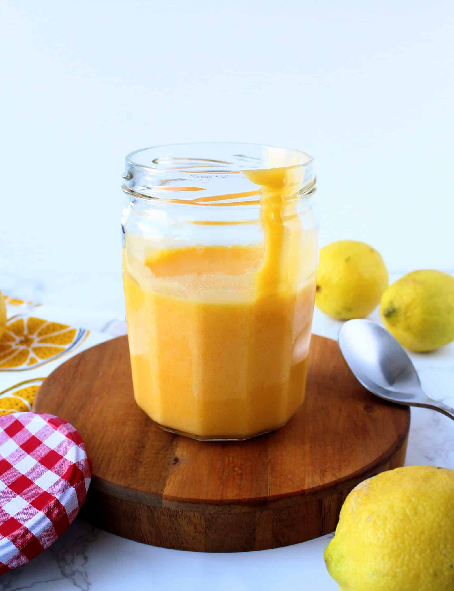 La Mejor Salsa de Limón para Postres (Lemon Curd) Receta Americana