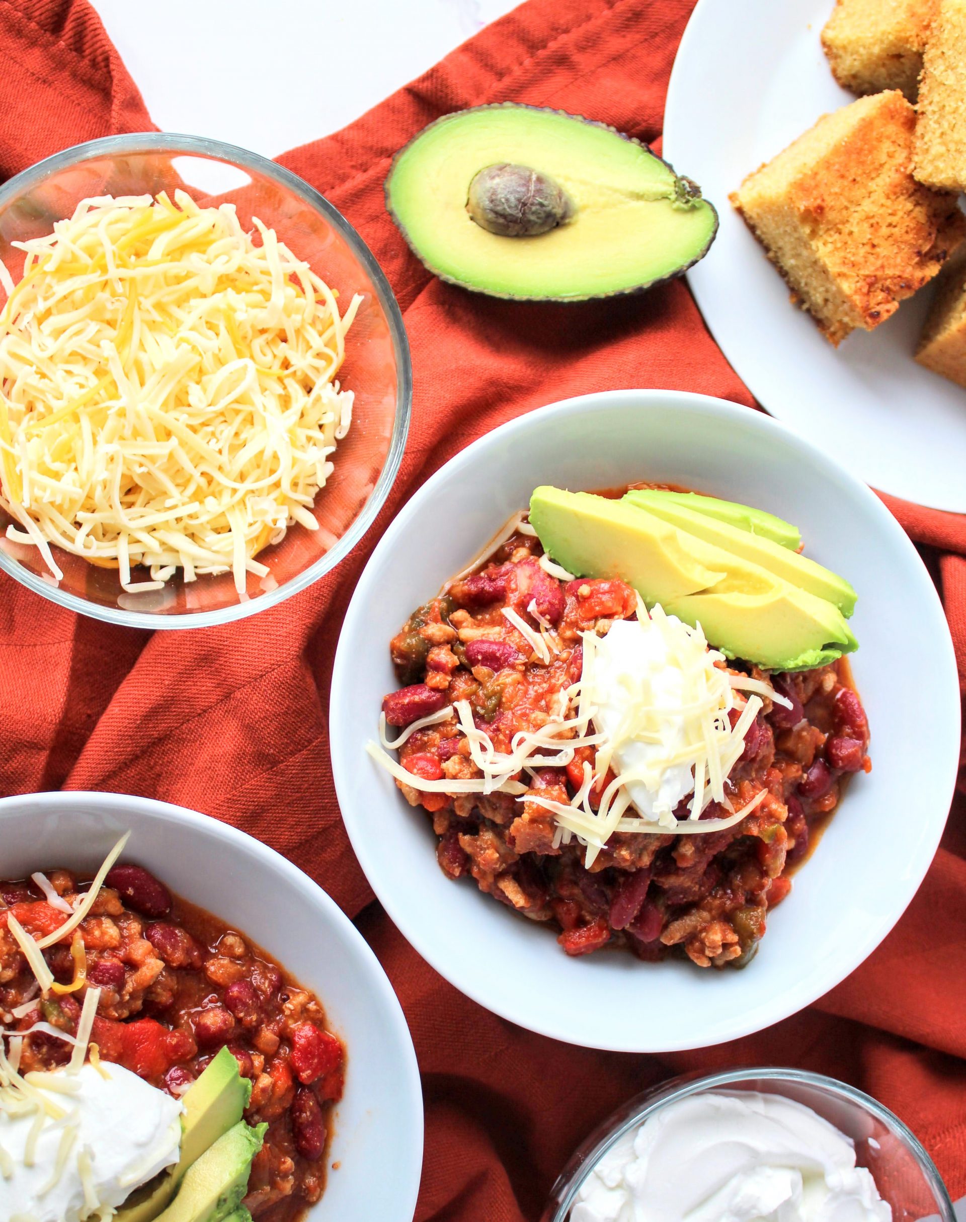 Chili con Carne y Frijoles Estilo Americano Receta Americana