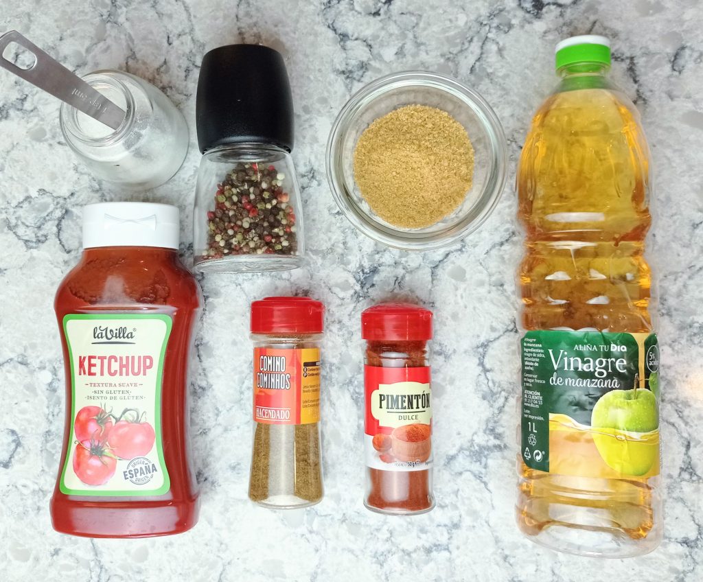 ingredientes para hacer salsa barbacoa casera
